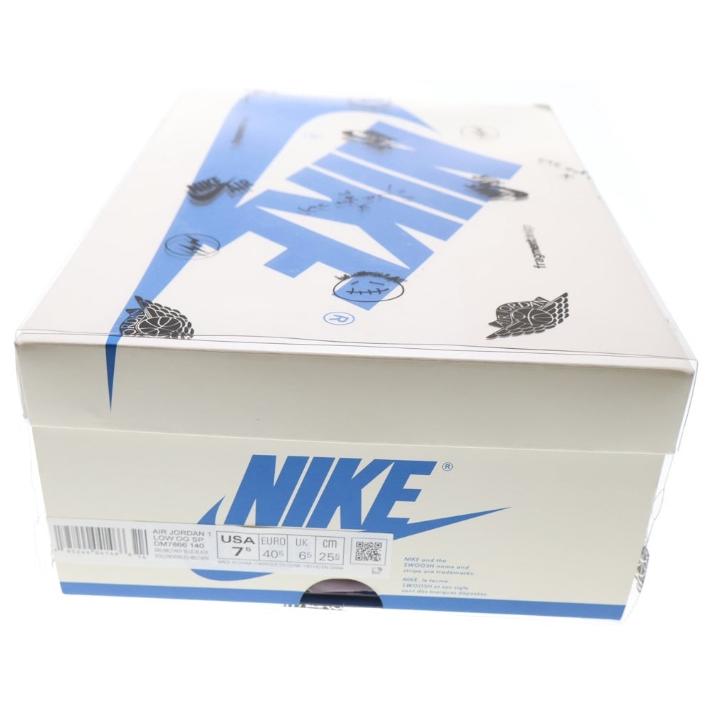 NIKE(ナイキ) ×TRAVIS SCOTT FRAGMENT DESIGN AIR JORDAN 1 LOW OG SP トラヴィススコット フラグメント エアジョーダン1 ローカットスニーカー DM7866-140