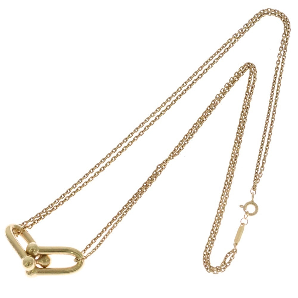 TIFFANY & Co.(ティファニー) ハードウェア ラージ ダブルリンク ネックレス ペンダントネックレス ゴールド