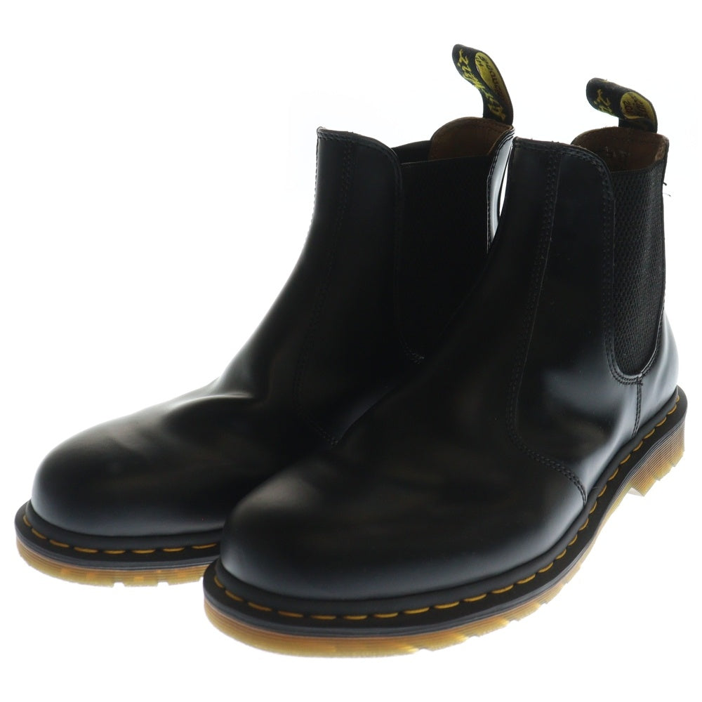 Dr.Martens(ドクターマーチン) イエローステッチ チェルシーブーツ サイドゴアブーツ 2976 ブラック