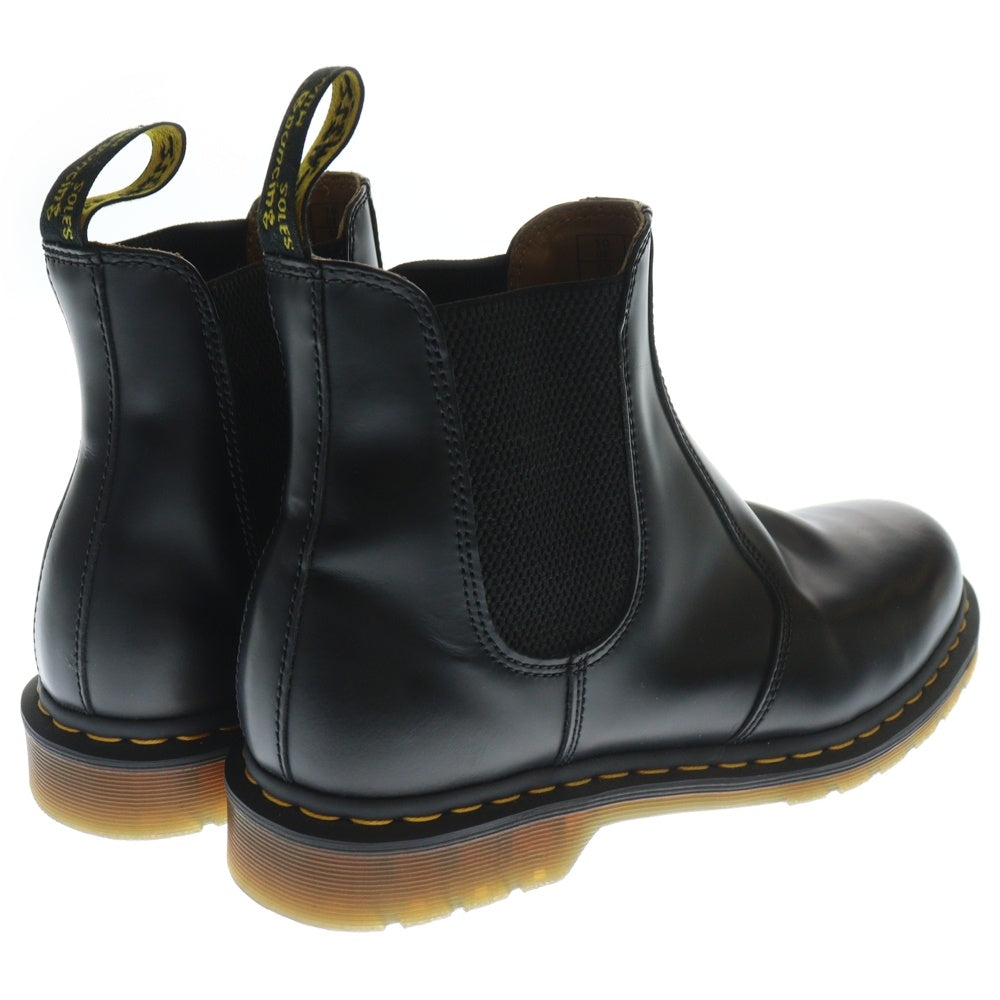 Dr.Martens(ドクターマーチン) イエローステッチ チェルシーブーツ サイドゴアブーツ 2976 ブラック