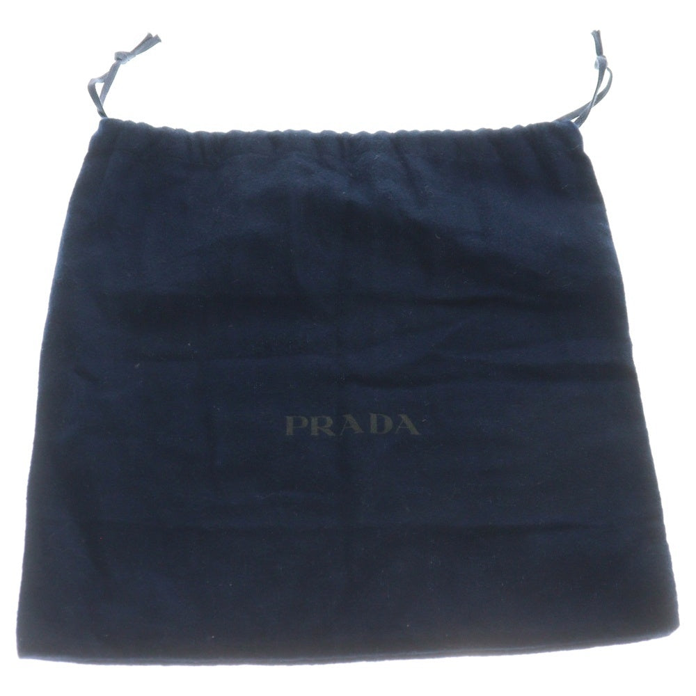 PRADA(プラダ) テスートナイロン ロングショルダーバッグ サコッシュ 2VH059 ブラック