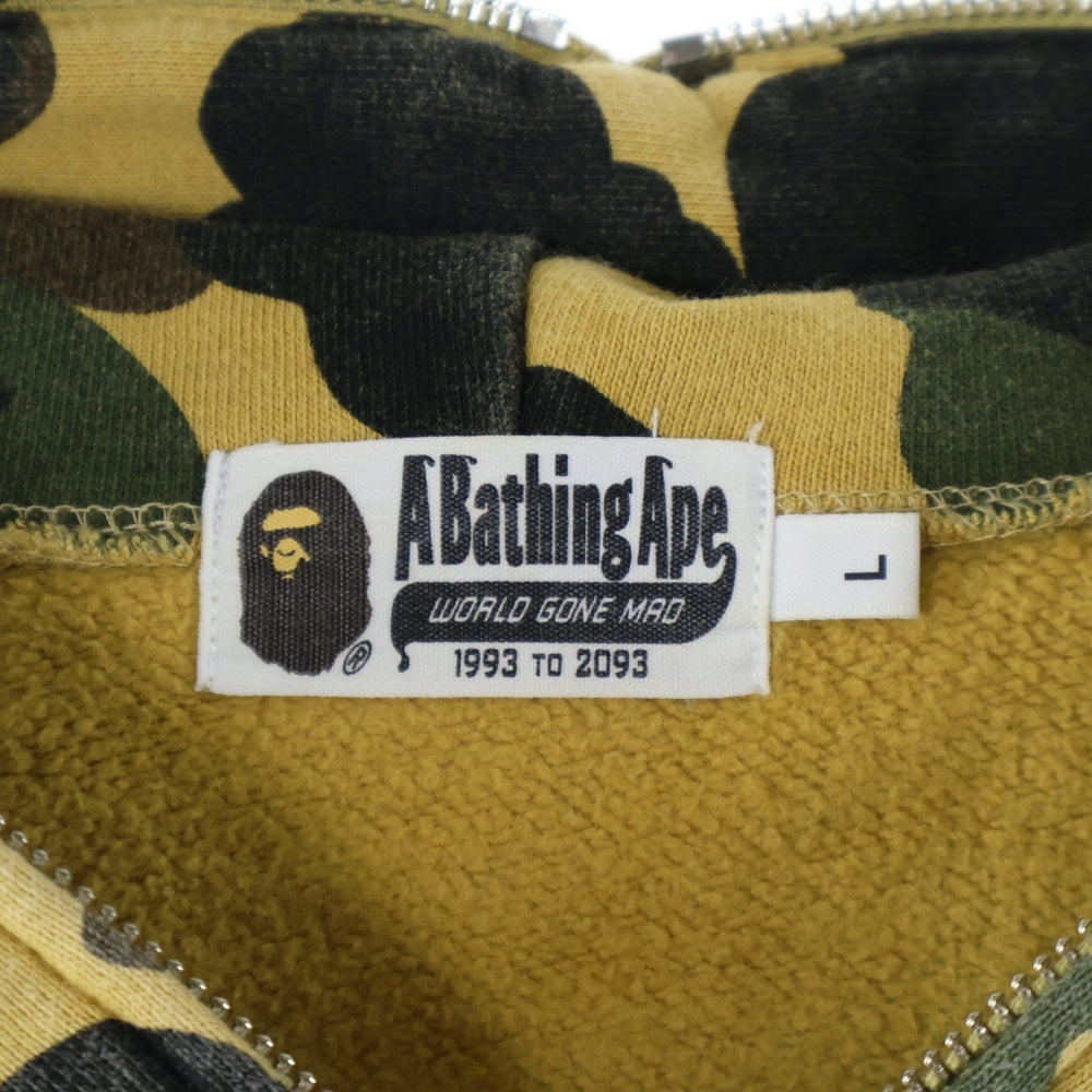 A BATHING APE(アベイシングエイプ) 1st Camo Shark Full Zip Hoody カモ シャーク フル ジップ フーディ パーカー 001ZPI801015M