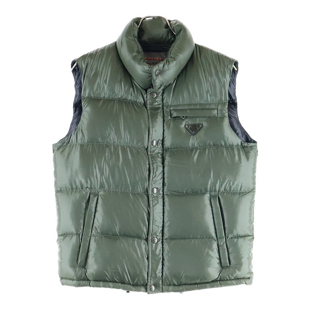 PRADA SPORT(プラダ スポーツ) ナイロン ダウン ベスト グリーン SGH282 8112 AR0