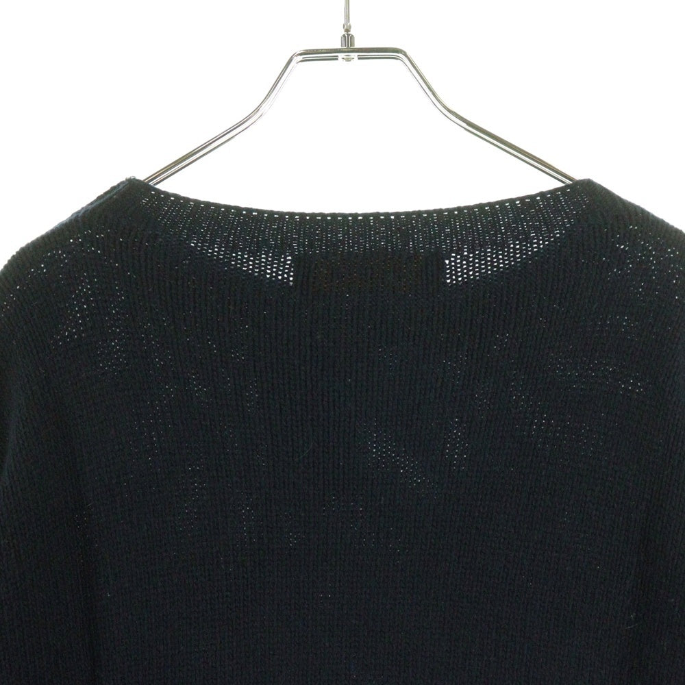 MARNI(マルニ) ステッチ ウール ニット 長袖セーターネイビー W14GCMGQ06Q00FH558-00B90