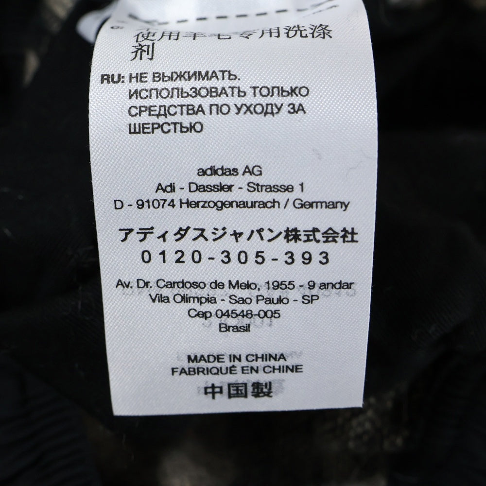 Y-3(ワイスリー) M LEO FLEECE FOOTBALL SHORTS レオ フリース フットボールショーツ モヘア ウエストベルト ヒョウ柄 ハーフパンツ ブラック 2JO001