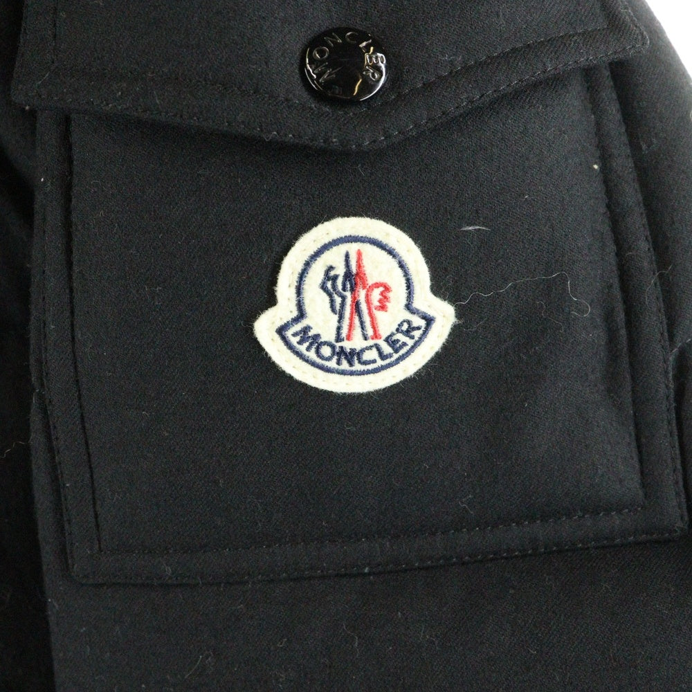 MONCLER(モンクレール) 22AW MONTGENEVRE GIUBBOTTO モンジュネーブル フーデッド ダウンジャケット ブラック H20911A53700