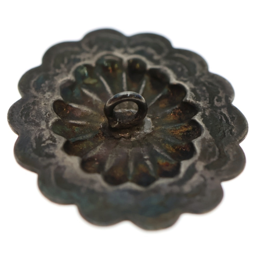 goro's(ゴローズ) K18付きフラワーコンチョ横 シルバー/ゴールド