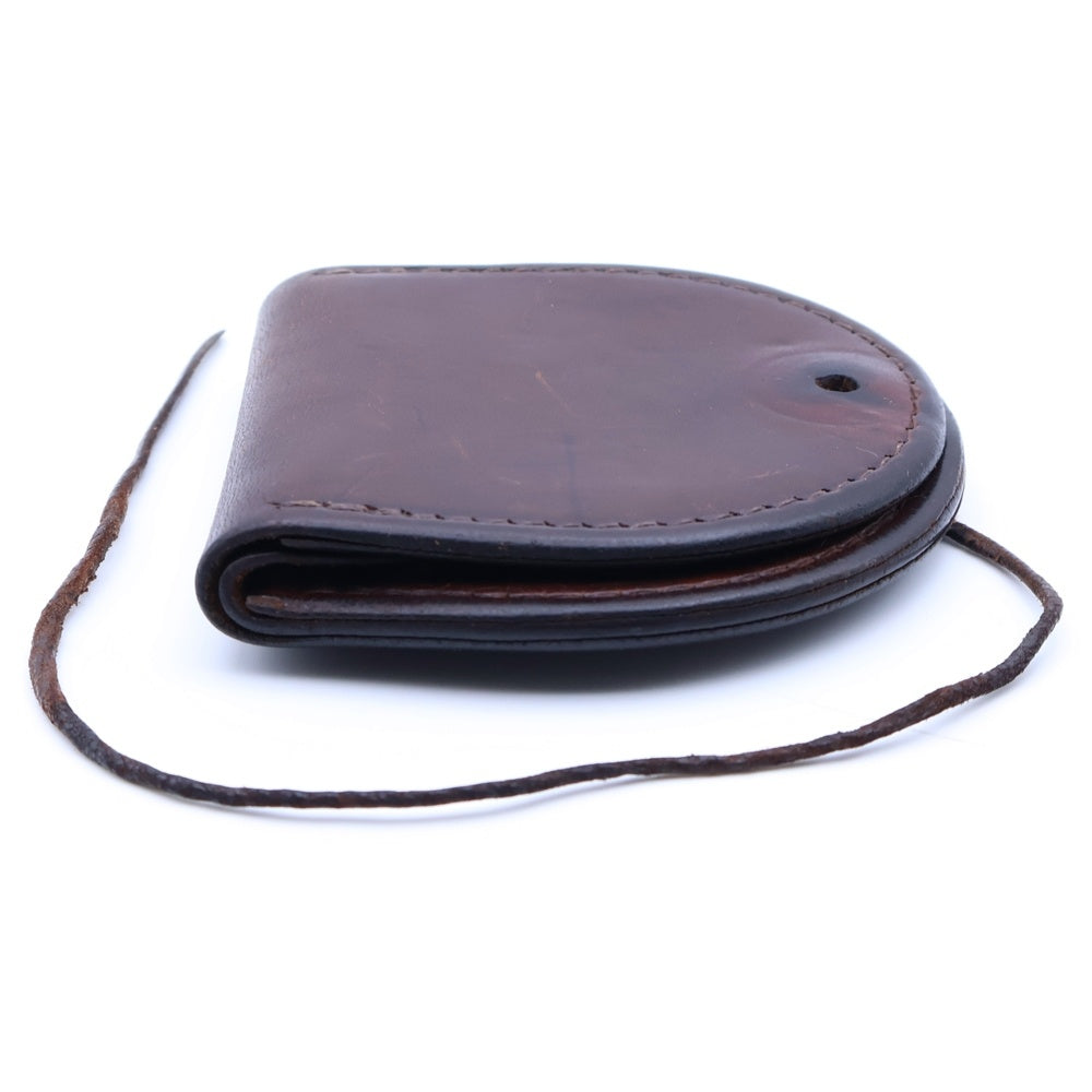 goro's(ゴローズ) 丸型小銭入れ こげ茶 ブラウン