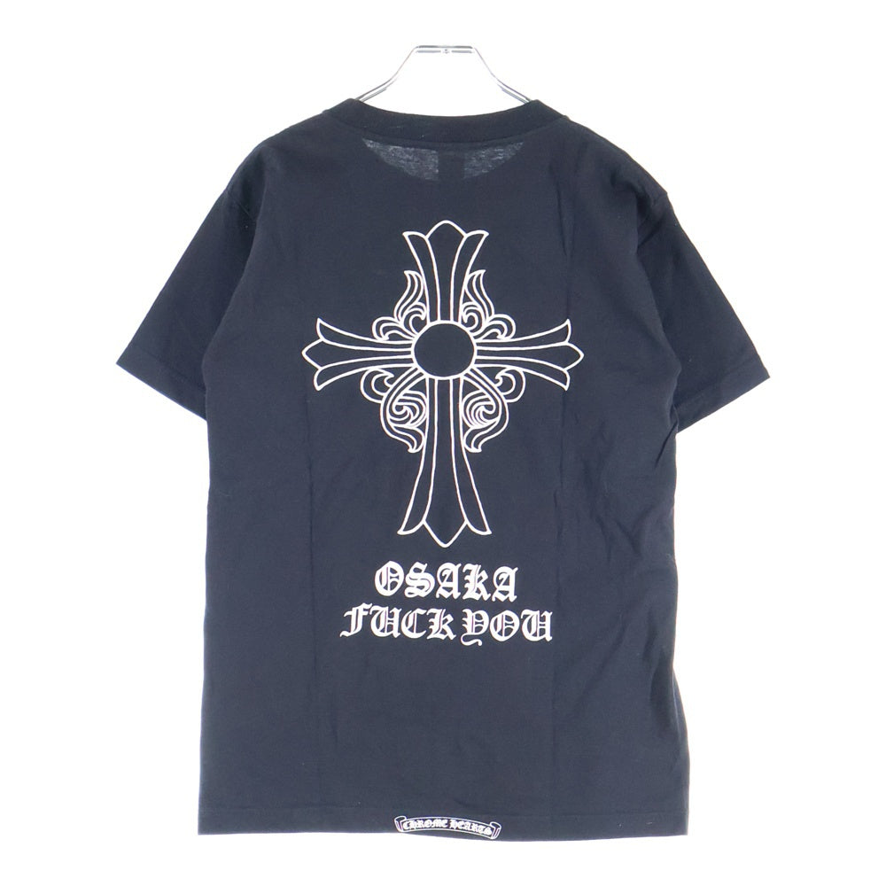 CHROME HEARTS(クロムハーツ) OLD HORSESHOE S/S T-SHIRT オールド ホースシュ- FUCKYOU プリント 大阪限定 クルーネック半袖Tシャツカットソー