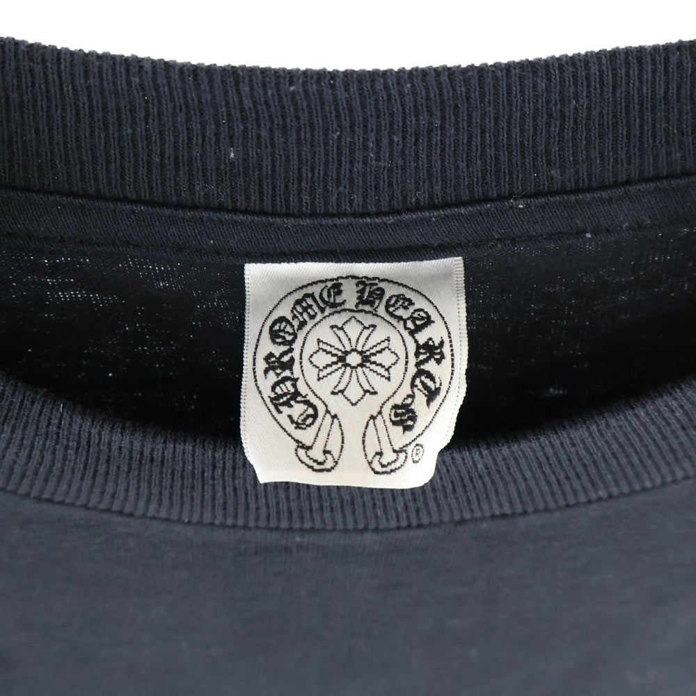CHROME HEARTS(クロムハーツ) OLD HORSESHOE S/S T-SHIRT オールド ホースシュ- FUCKYOU プリント 大阪限定 クルーネック半袖Tシャツカットソー