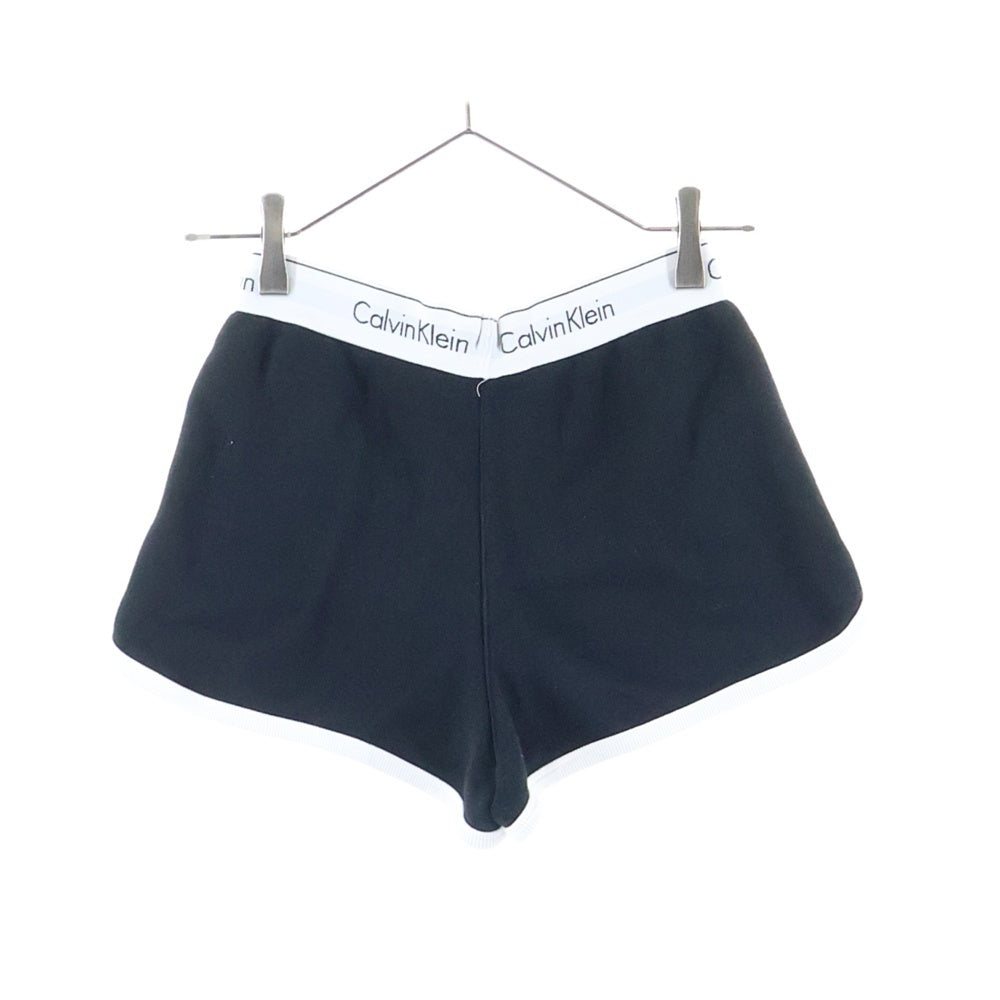 Calvin Klein(カルバンクライン) コットン レディース ショートパンツ ブラック MAN0000514