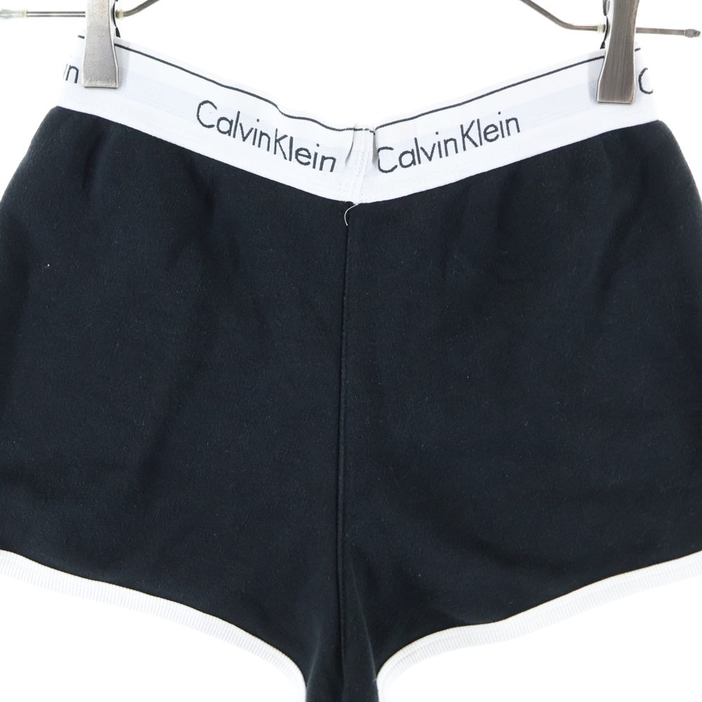 Calvin Klein(カルバンクライン) コットン レディース ショートパンツ ブラック MAN0000514