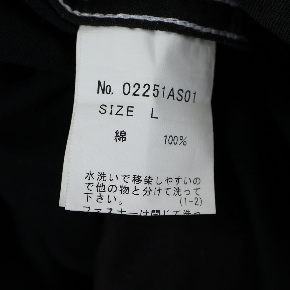 HYSTERIC GLAMOUR(ヒステリックグラマー) SOUND AND VISION ワッペン オールインワン つなぎ ブラック 02251AS01