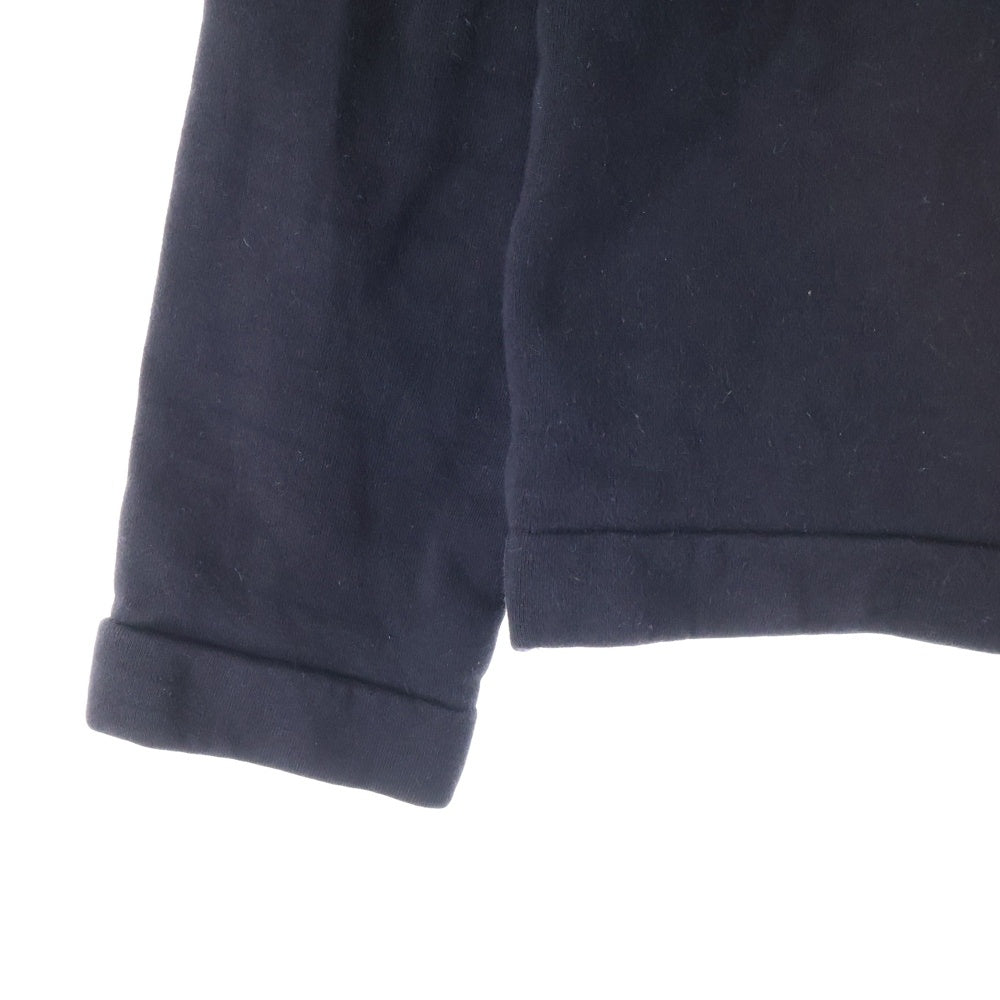 agnes b.(アニエスベー) Snap Cardigan ボタンフライ コットン カーディガン ブラック 2313M001