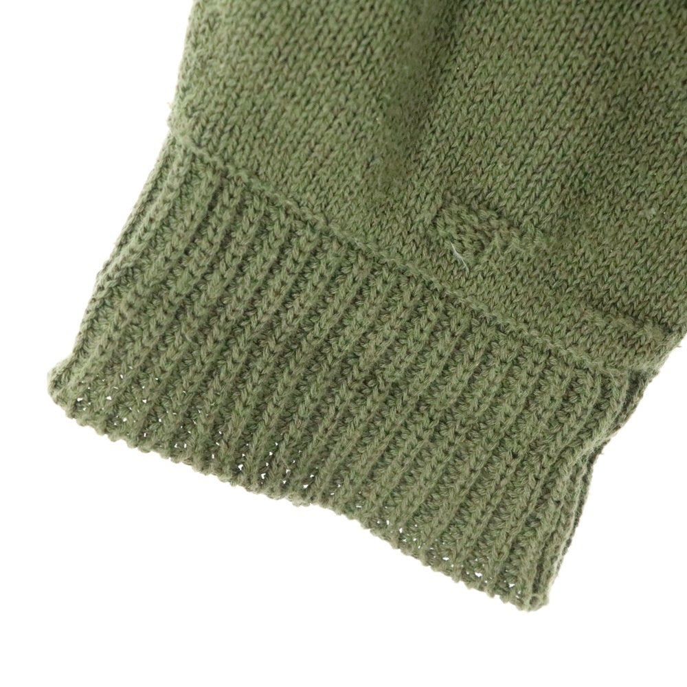 STONE ISLAND(ストーンアイランド) 袖ロゴワッペン付 ニット ジップ