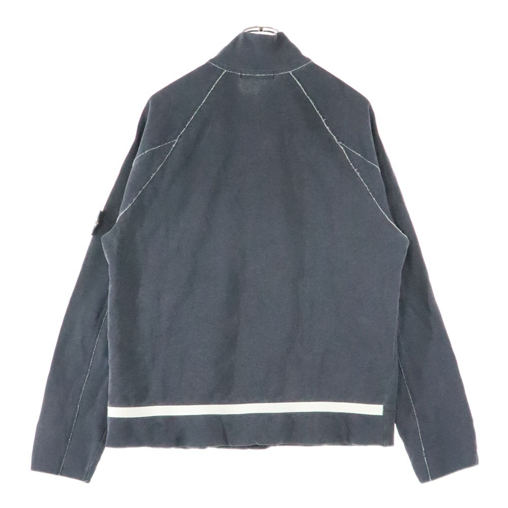 STONE ISLAND(ストーンアイランド) 袖ロゴワッペン付き コットン ジップアップジャケット グレー 44150W59 18