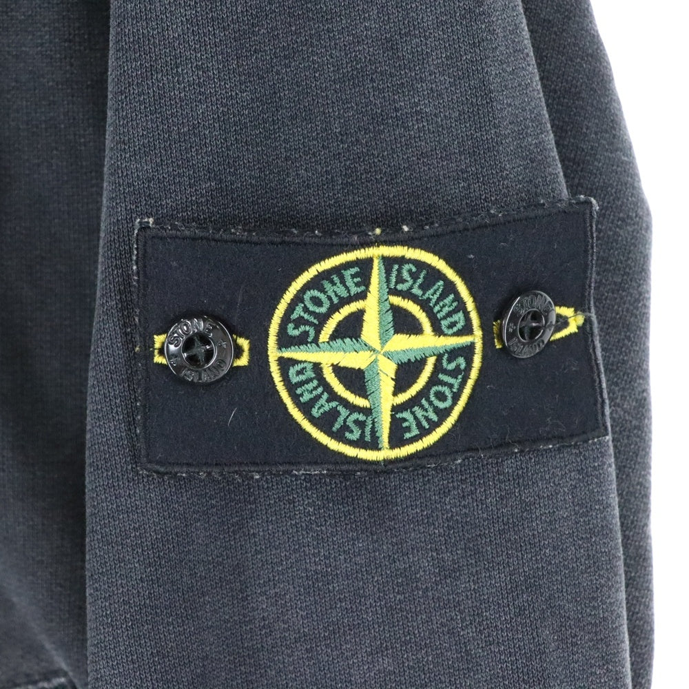 STONE ISLAND(ストーンアイランド) 袖ロゴワッペン付き コットン ジップアップジャケット グレー 44150W59 18