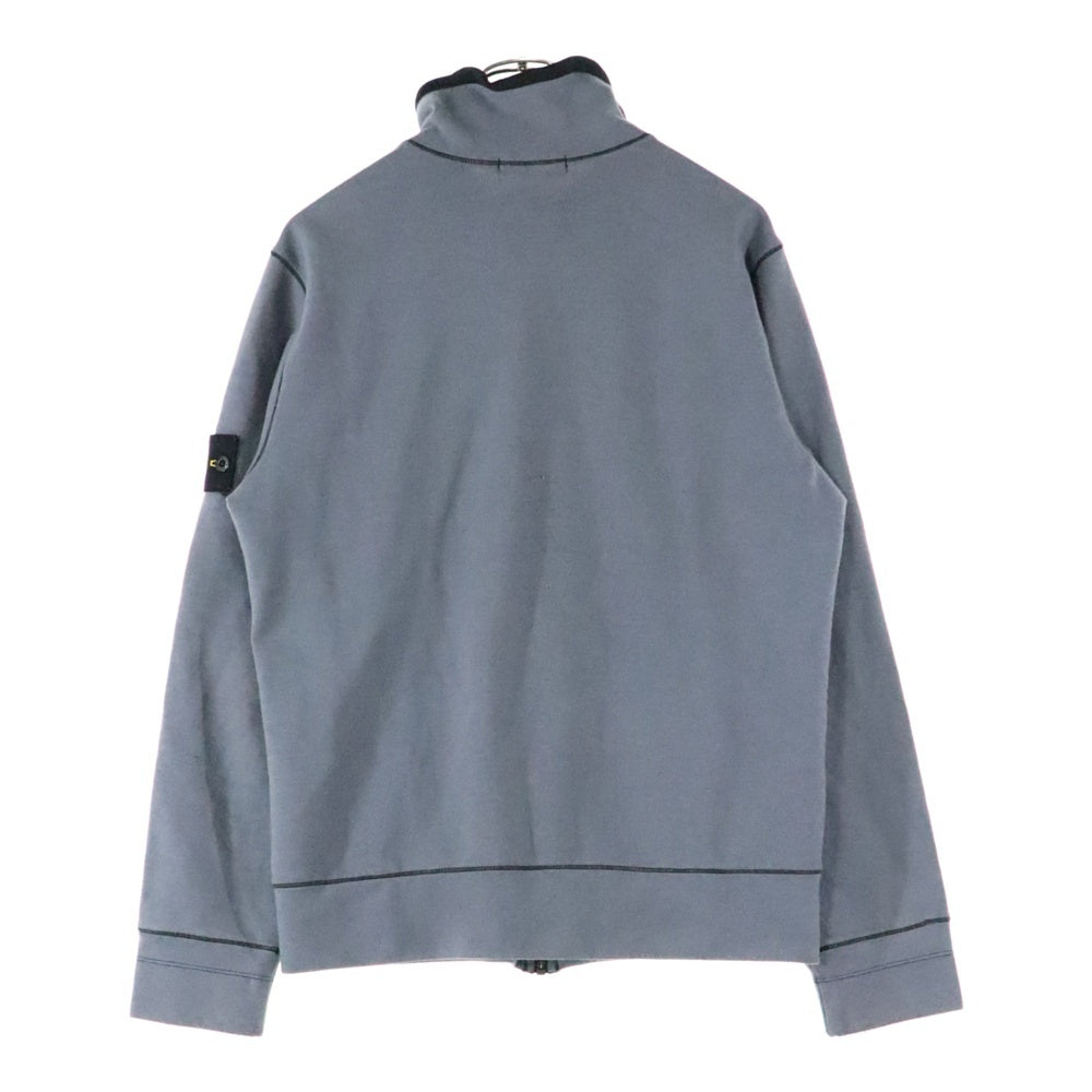 STONE ISLAND(ストーンアイランド) 袖ロゴワッペン ジップアップ フリースジャケット グレー 52156Q40 17