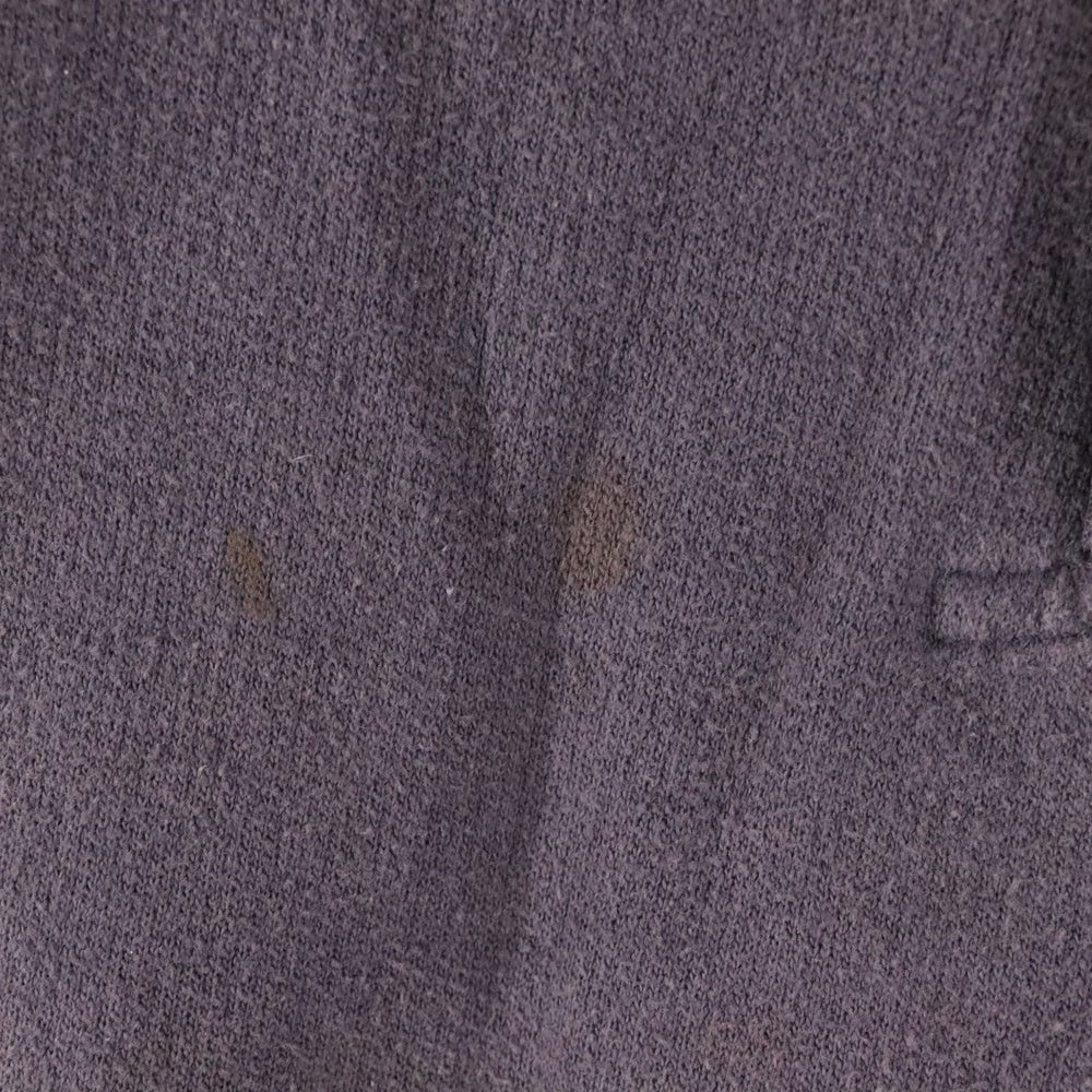 STONE ISLAND(ストーンアイランド) 袖ロゴワッペン付き ハイネック ハーフジップ スウェット トレーナー パープル 37156M57 13