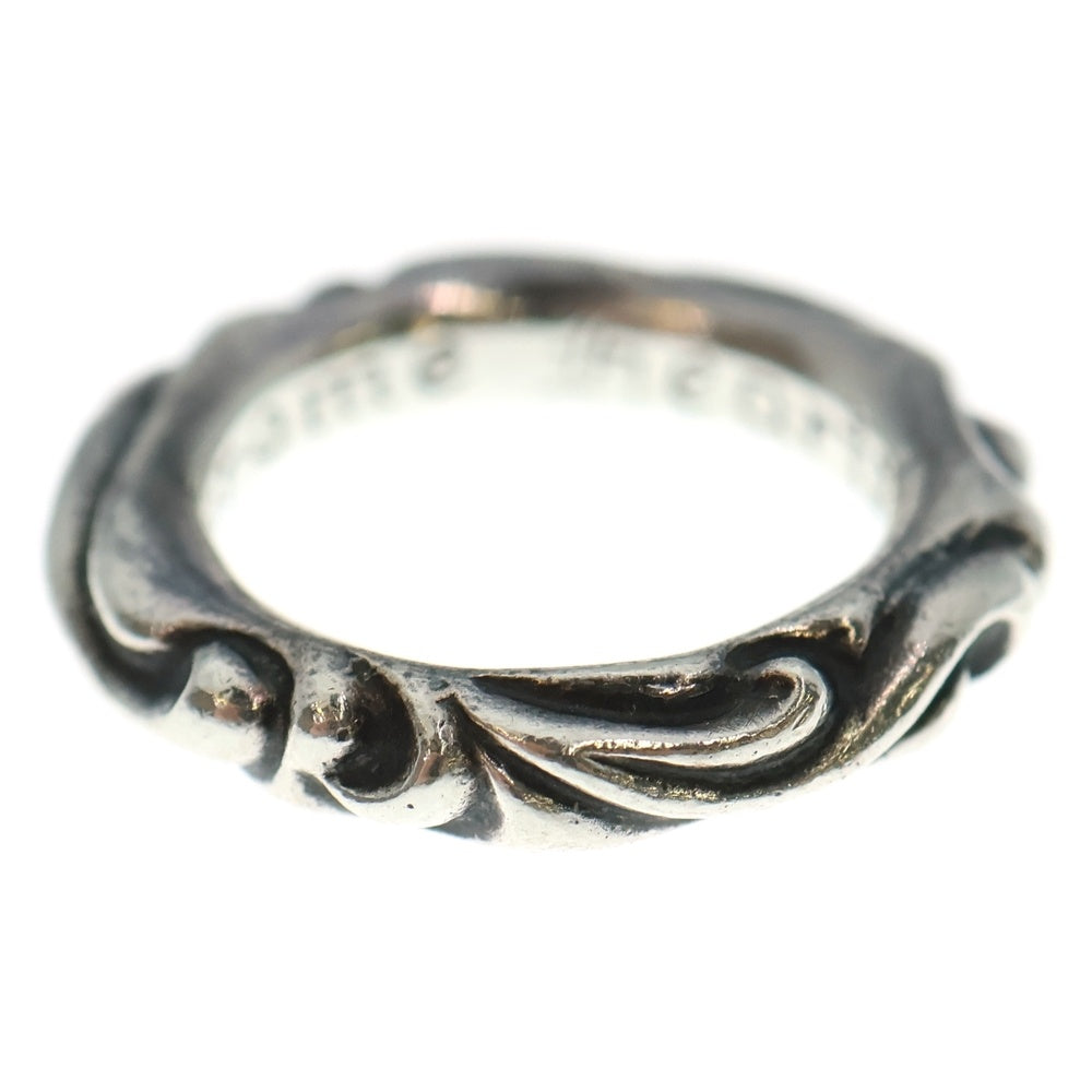 CHROME HEARTS(クロムハーツ) SCRL BAND スクロールバンド リング シルバー BCA351