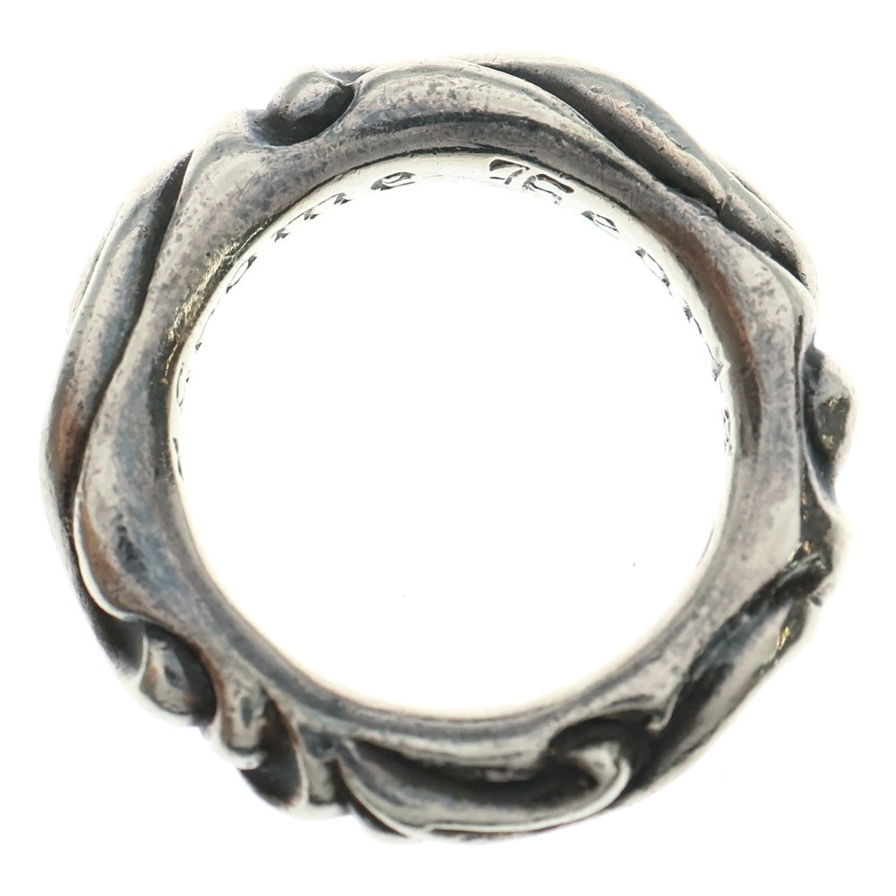 CHROME HEARTS(クロムハーツ) SCRL BAND スクロールバンド リング シルバー BCA351