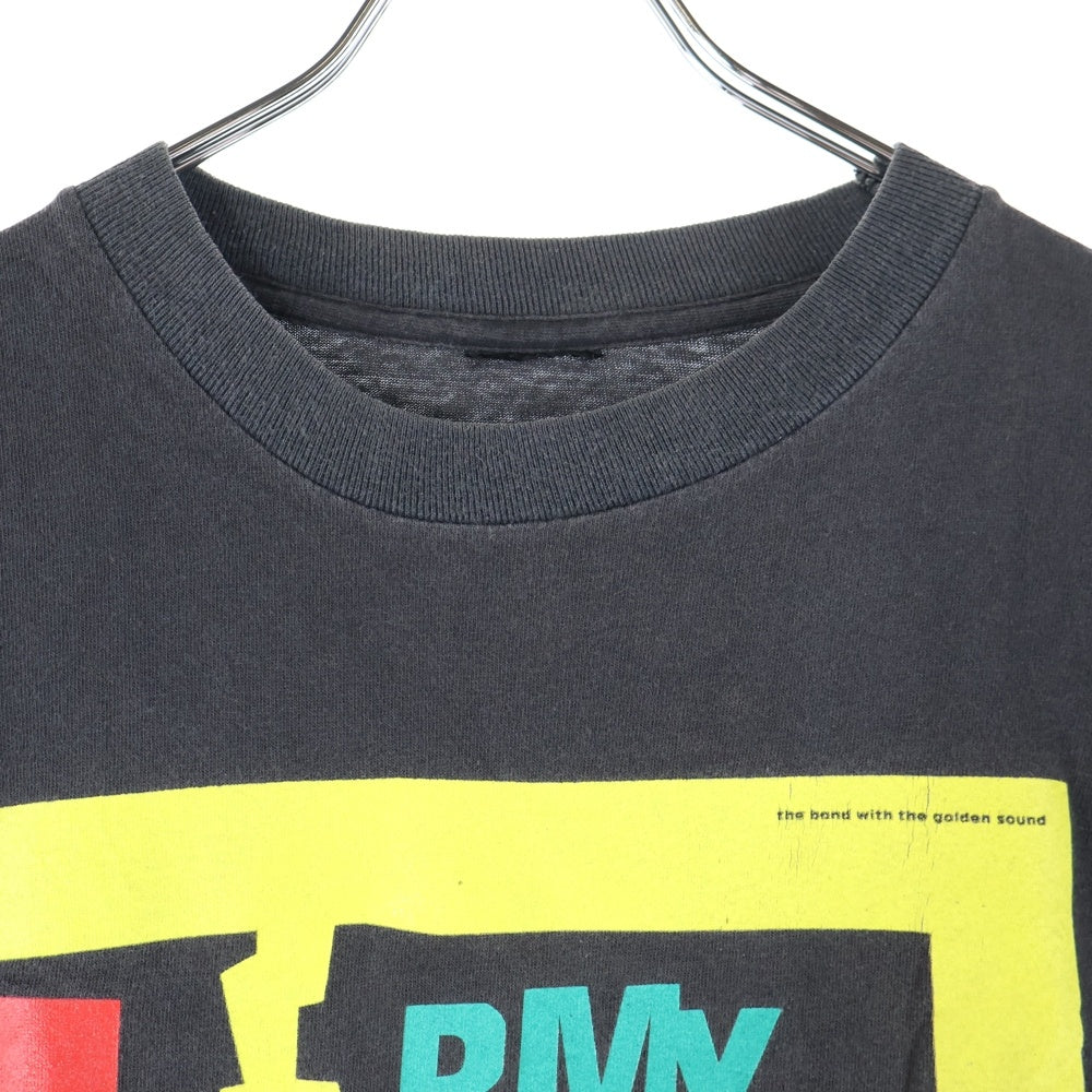 VINTAGE(ヴィンテージ) 90s BMX BANDITS L/S TEE バンドT 長袖 クルーネック ロンT ブラック