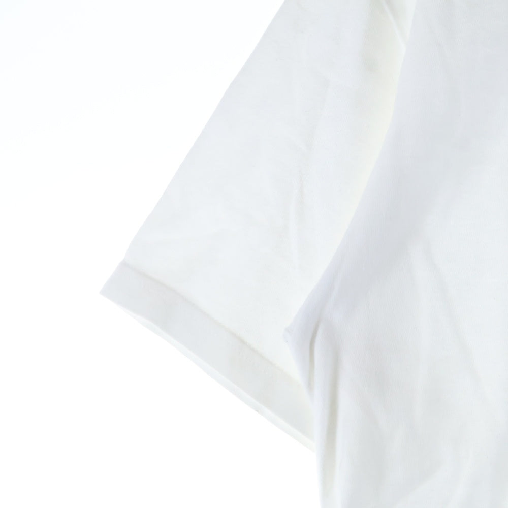 STUSSY(ステューシー) ロゴプリント 半袖 クルーネック Tシャツ ホワイト