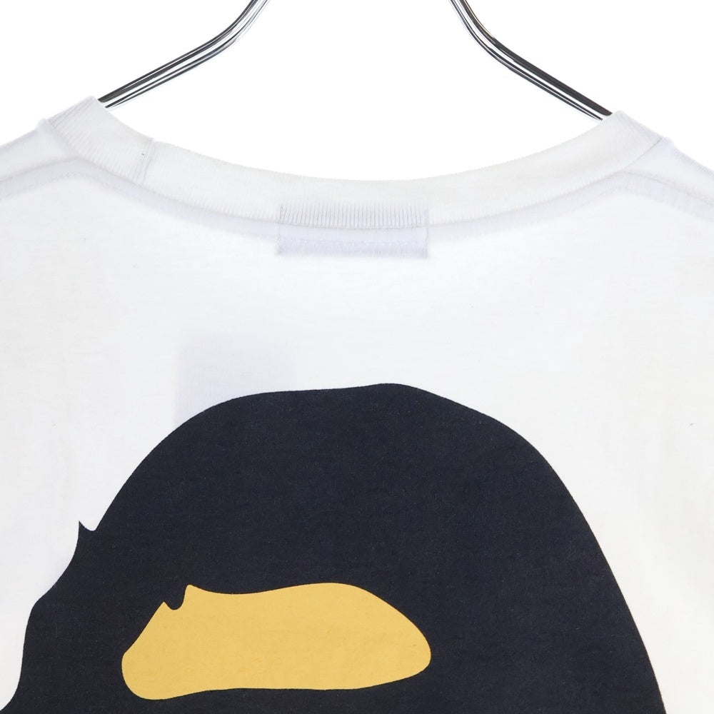 A BATHING APE(アベイシングエイプ) ×UNDEFEATED バックプリント ロゴプリント エイプヘッド ホワイト 001TEG731906X