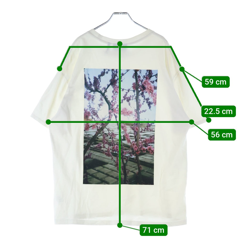 ESSENTIALS FEAR OF GOD(エッセンシャル フィアオブゴッド) ロゴプリント バックプリント クルーネック 半袖Tシャツ ホワイト