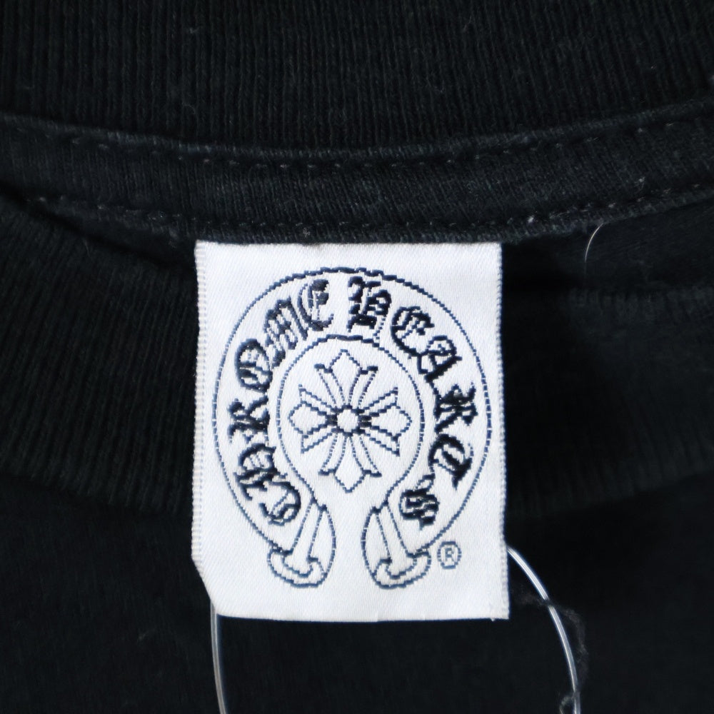 CHROME HEARTS(クロムハーツ) OLD FOTI L/S Tee オールドモデル フォティ マハリア フロント フォトプリント Tシャツ 長袖カットソー ブラック