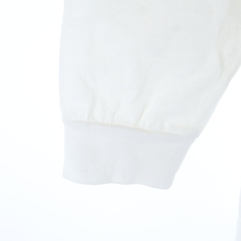 CHROME HEARTS(クロムハーツ) CH PLUS CHプラスプリント クルーネック 長袖Tシャツ ホワイト