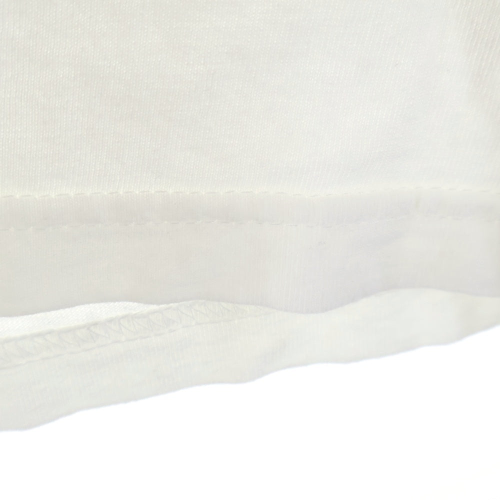 CHROME HEARTS(クロムハーツ) CH PLUS CHプラスプリント クルーネック 長袖Tシャツ ホワイト