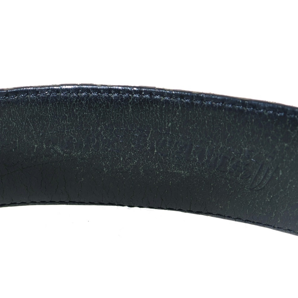 CHROME HEARTS(クロムハーツ) レザーベルト BLT CLT ROLLER 3PC/3PCケルティックローラー ブラック