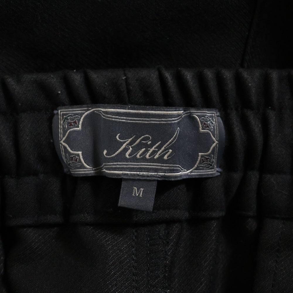 KITH(キス) Double Weave Curtis Short ハーフパンツ ショーツ ブラック 25-032-060-0000-1-0