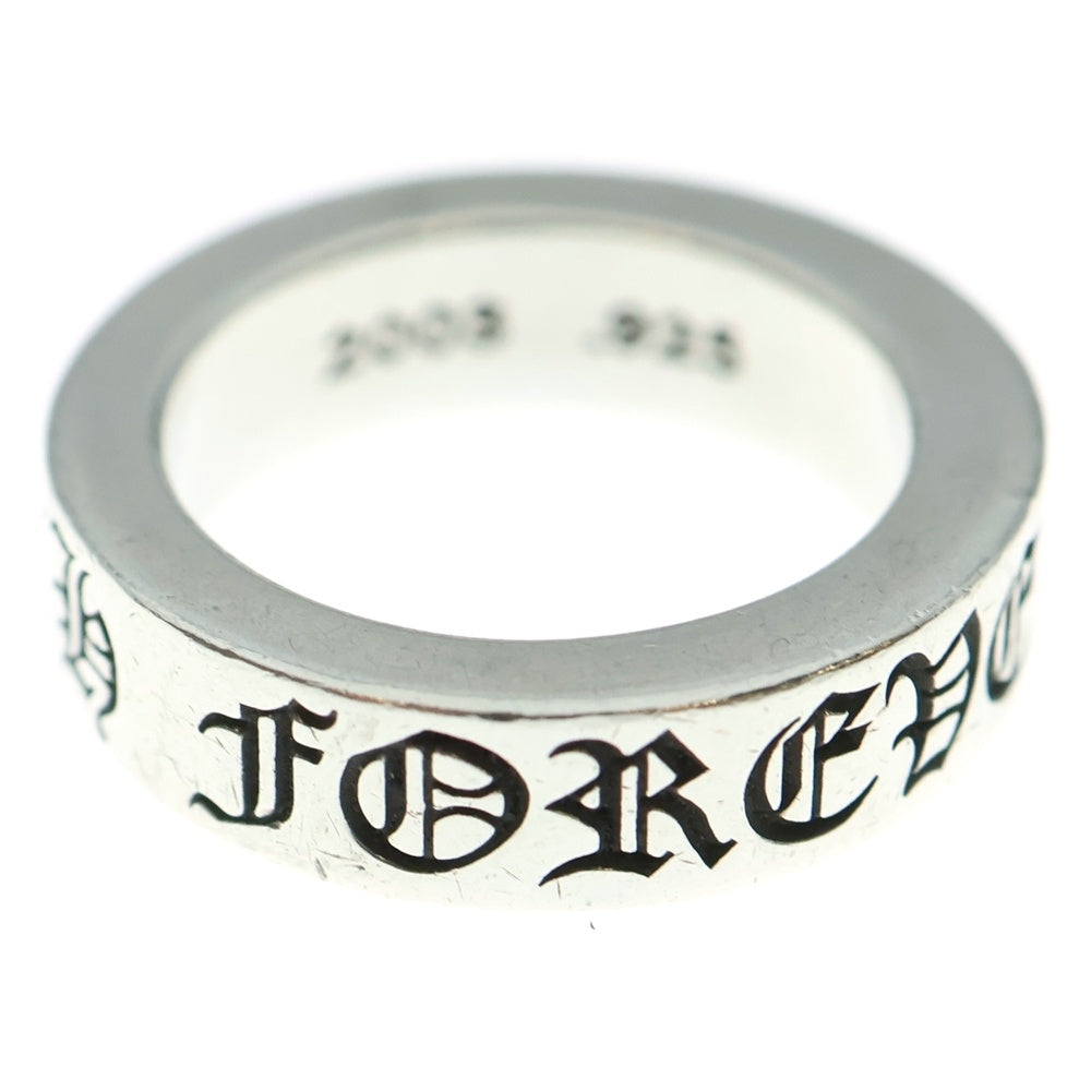 CHROME HEARTS(クロムハーツ) 6mm SPACER FOREVER 6mmスペーサーリング フォーエバーシルバー BCA337