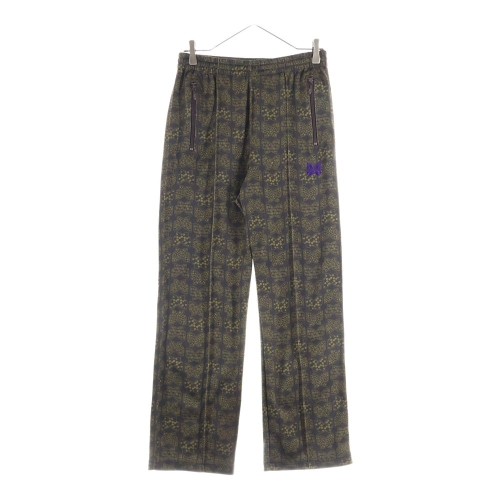 Needles(ニードルス) Track Pant Bright Jersey 総柄 ジャージパンツ トラックパンツ ブラウン IN406