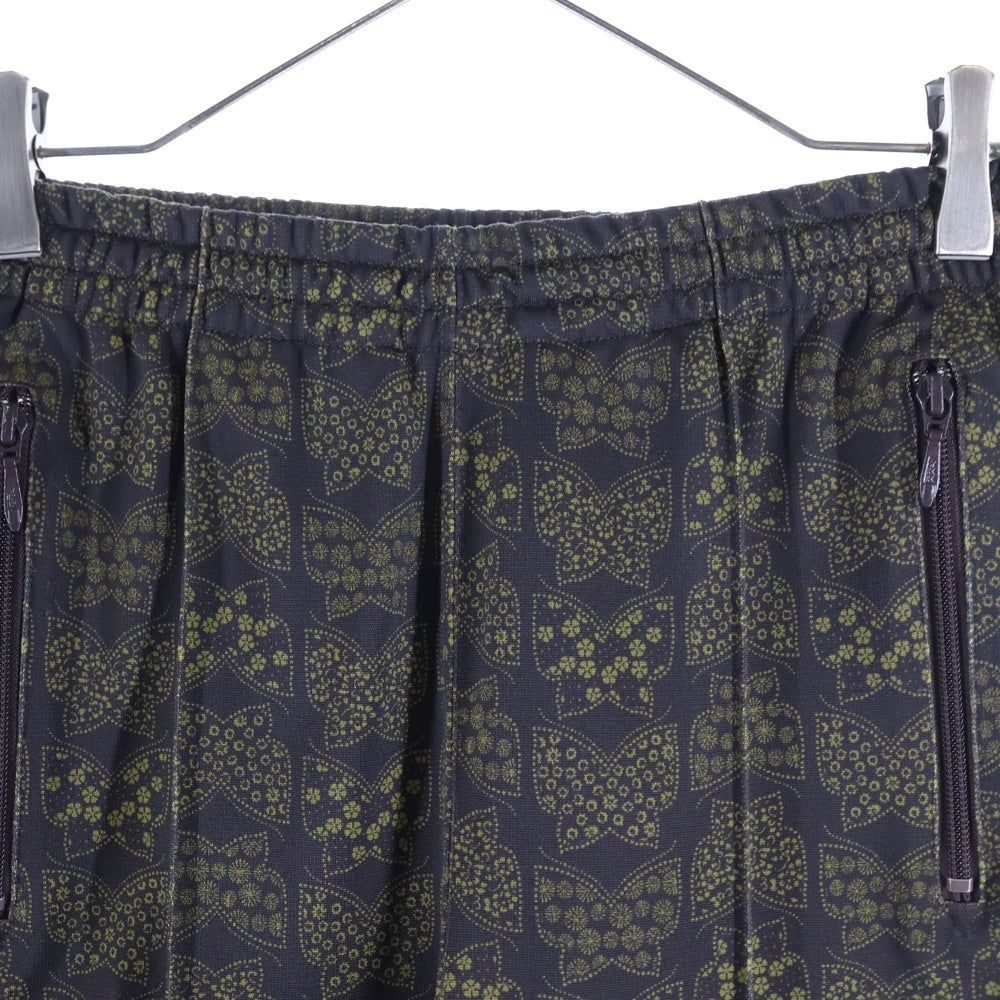 Needles(ニードルス) Track Pant Bright Jersey 総柄 ジャージパンツ トラックパンツ ブラウン IN406