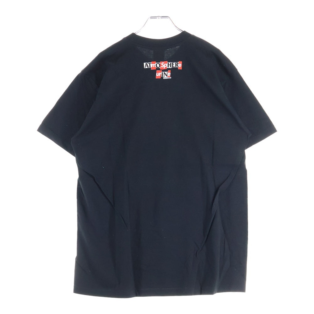 SUPREME(シュプリーム) ×ANTI HERO Balcony S/S Tee フロントプリント クルーネック 半袖Tシャツ ブラック