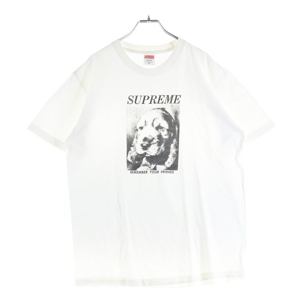 SUPREME(シュプリーム) 18AW Remember S/S Tee リメンバー フロントプリント クルーネック 半袖Tシャツ ホワイト