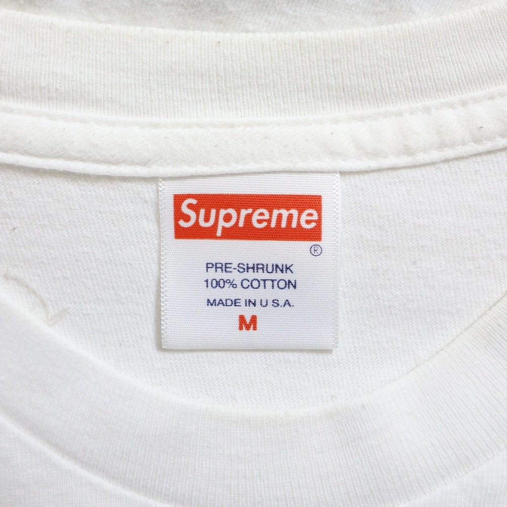 SUPREME(シュプリーム) 18AW Remember S/S Tee リメンバー フロントプリント クルーネック 半袖Tシャツ ホワイト