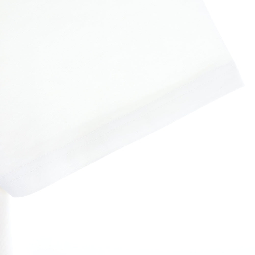 GOD SELECTION XXX(ゴッドセレクショントリプルエックス) フロントプリント クルーネック 半袖Tシャツ ホワイト GX-A20-ST-22