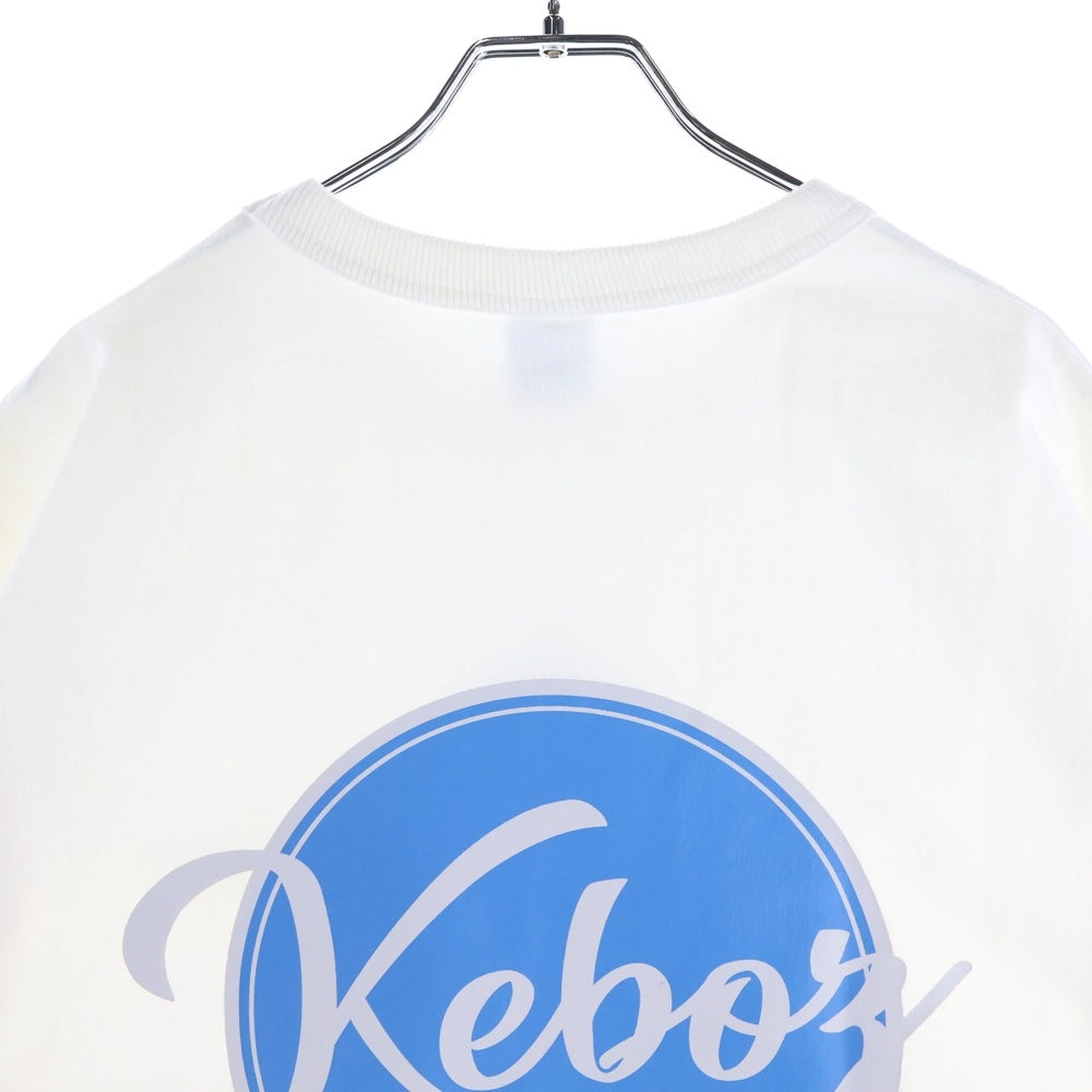 KEBOZ(ケボズ) LOGO S/S TEE フロントロゴプリント クルーネック 半袖T