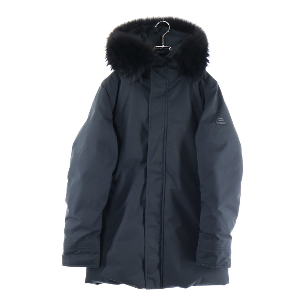 PYRENEX(ピレネックス) ×BEAMS ANNECY アヌシー ビームス別注 ファーダウンジャケット ブラック CFU112000043 W20PJ3