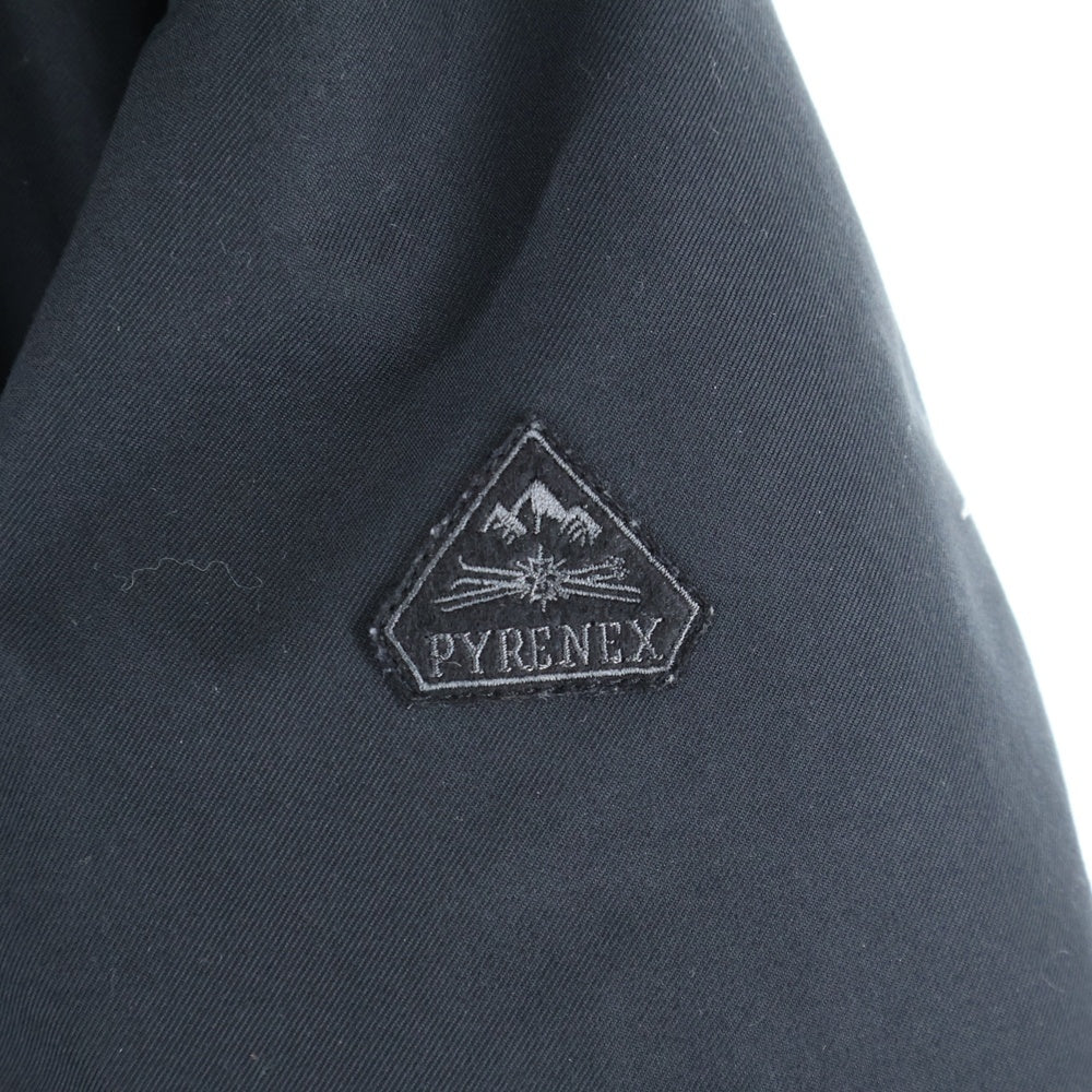 PYRENEX(ピレネックス) ×BEAMS ANNECY アヌシー ビームス別注 ファーダウンジャケット ブラック CFU112000043 W20PJ3