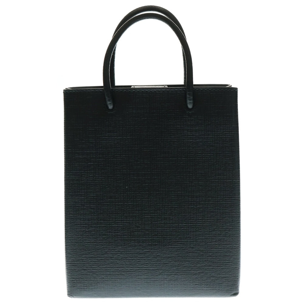 BALENCIAGA(バレンシアガ) ラージ ショッピングバッグ 2WAY ハンドバッグ ショルダーバッグ ブラック レザー 693805