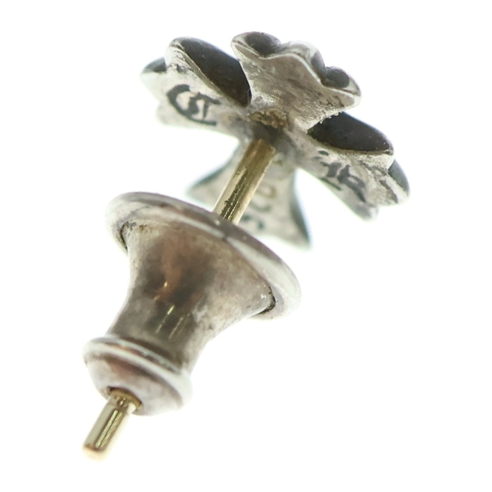 CHROME HEARTS(クロムハーツ) No2 CH CRS RUB CHクロススタッド 1ルビー 1ルビー シルバーピアス
