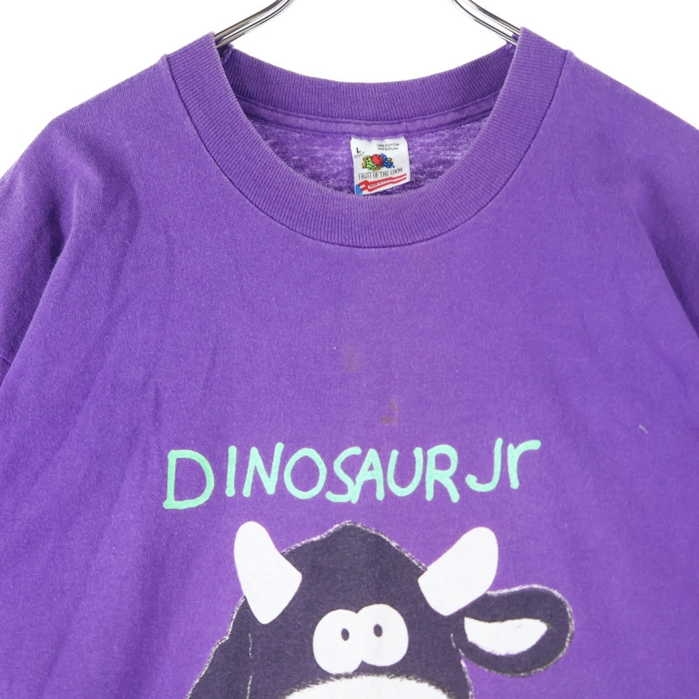 VINTAGE(ヴィンテージ) 00s DINOSAUR Jr COW & GORILLA PURPLE TEE ダイナソージュニア 両面プリント半袖Tシャツ カットソー パープル