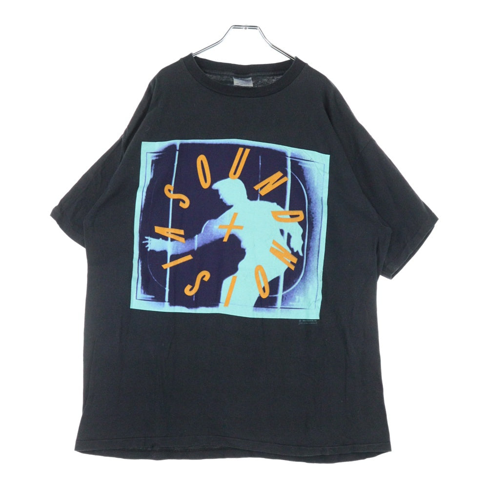 VINTAGE(ヴィンテージ) 90s David Bowie Sound & Vision 半袖 クルーネック Tシャツ ブラック