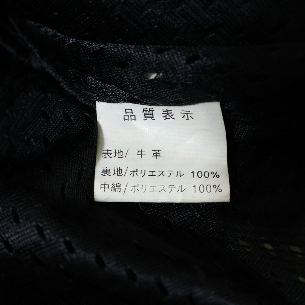 Jessica Simpson(ジェシカシンプソン) レーシングジャケット バイカージャケット レザー ワッペン ホワイト