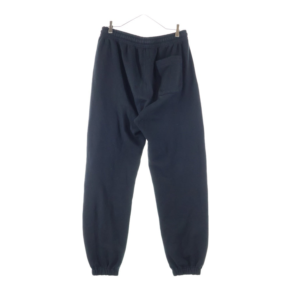 Emotionally Unavailable(エモーショナリー アンアヴェイラブル) Logo Sweat Pants ハートロゴ刺繍 スウェットパンツ ブラック EU-YS1-0000-056